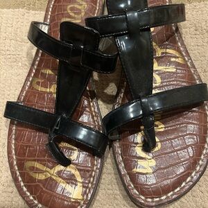 Sam Edelman Black Strappy Sandals